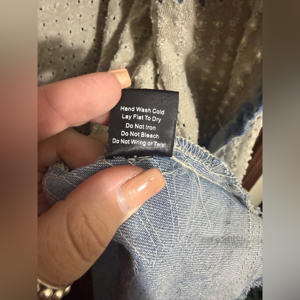 NWOT POL Textured Flower and Knit Jacket in Double Latte Multi - Picture 12 of 16